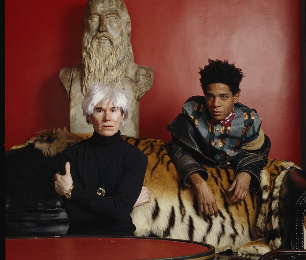 Lizzie Himmel, Andy Warhol en Jean Michel Basquiat, @sothebys