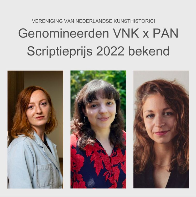 De genomineerden: Maaike Rikhof, Angela Hess en Martine Bontjes