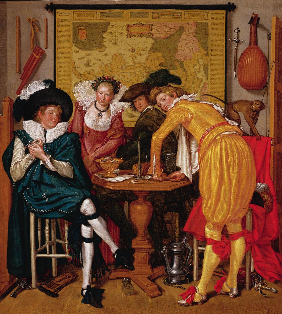 Willem Buytewech, Merry company, 1620