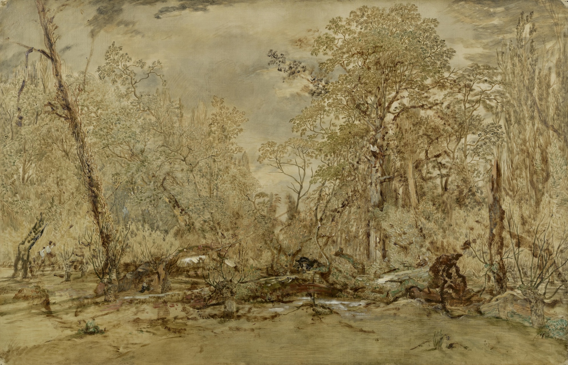 Théodore Rousseau, Moord op de onschuldigen, 1847, De Mesdag Collectie, Den Haag