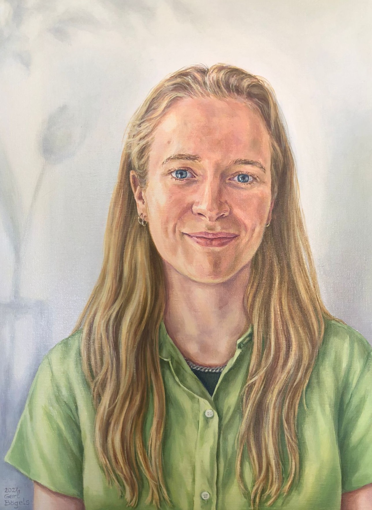 Portret van Eva Michiels door Gert Bögels, 2024